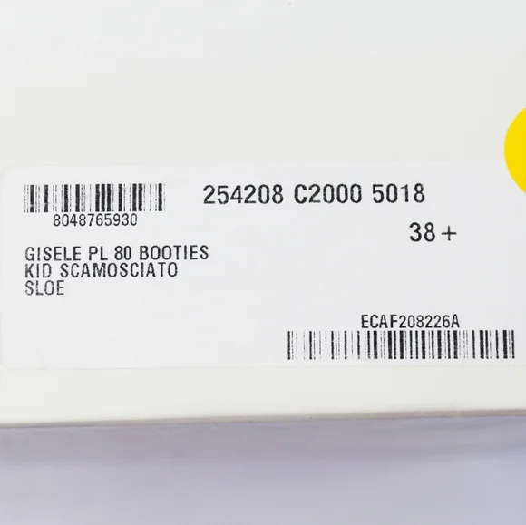 Yves Saint Laurent Plum Suede Platform Booties - Picture 15 of 15